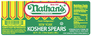 Nathan's Spears lable